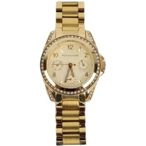 Pre-owned Metal watches , female, Sizes: ONE SIZE - Michael Kors Pre-owned - Modalova
