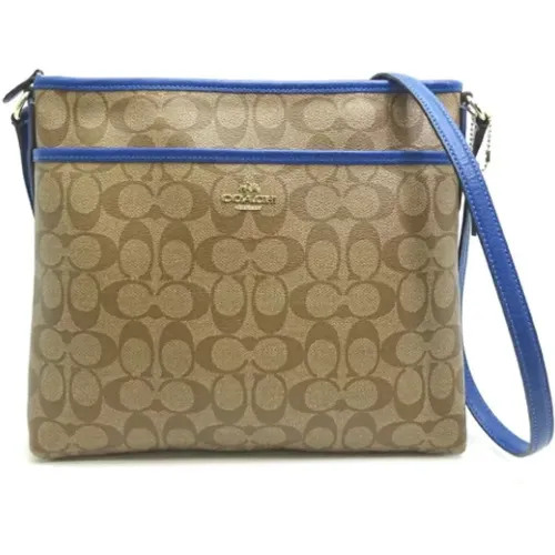 Pre-owned Cross Body Bags, female, , Size: ONE SIZE Pre-owned Fabric shoulder-bags - Coach Pre-owned - Modalova