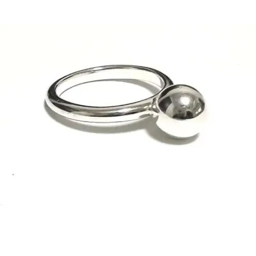 Pre-owned Jewellery, female, , Size: ONE SIZE Pre-owned Silver rings - Tiffany & Co. Pre-owned - Modalova