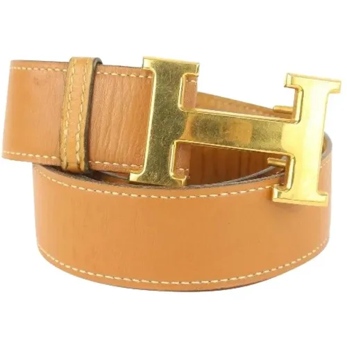 Pre-owned Belts, unisex, , Size: ONE SIZE Pre-owned Leather belts - Hermès Vintage - Modalova