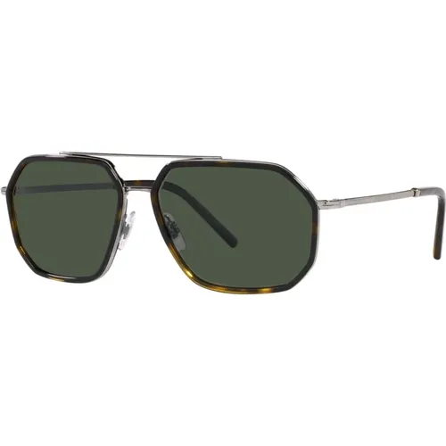 Bronze Havana/ Sunglasses , male, Sizes: 60 MM - Dolce & Gabbana - Modalova