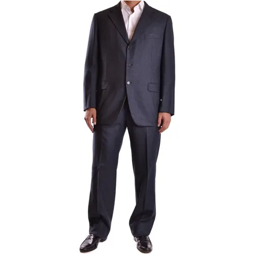 Refined Grey Suit Set for Men , male, Sizes: 2XL - Burberry - Modalova