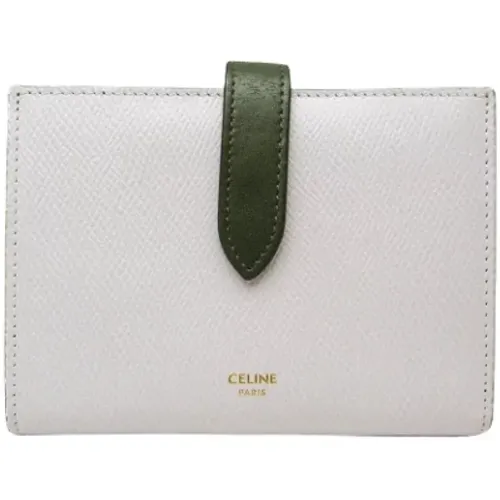 Pre-owned Wallets, female, , Size: ONE SIZE Pre-owned Leather wallets - Celine Vintage - Modalova