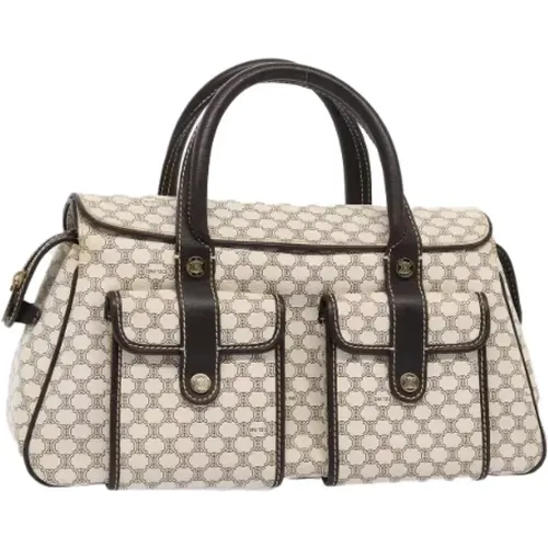 Pre-owned Canvas celine-bags , female, Sizes: ONE SIZE - Celine Vintage - Modalova