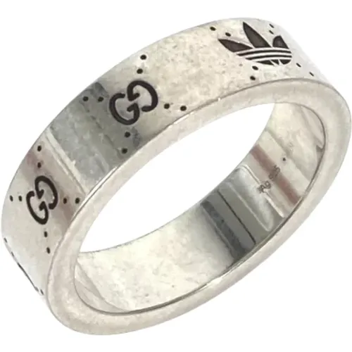 Pre-owned Jewellery, female, , Size: ONE SIZE Pre-owned Silver rings - Gucci Vintage - Modalova