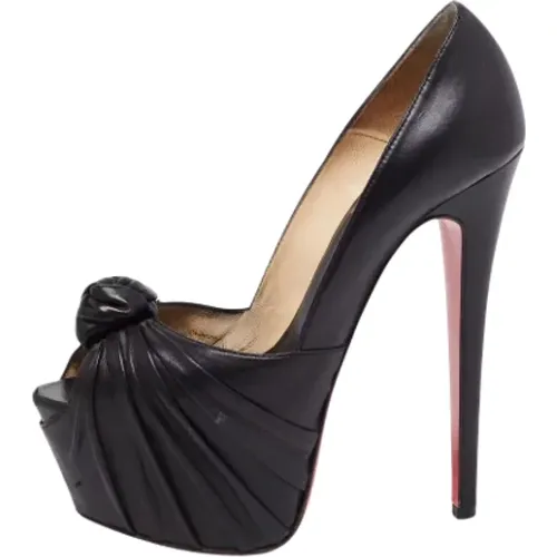 Pre-owned Pumps, female, , Size: 7 US Pre-owned Leather heels - Christian Louboutin Pre-owned - Modalova