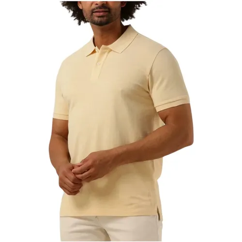 Herren Polo & T-Shirts, Gelb , Herren, Größe: 2XL - Profuomo - Modalova