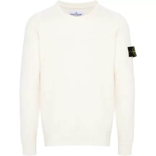 Weiße Pullover für Männer , Herren, Größe: XL - Stone Island - Modalova