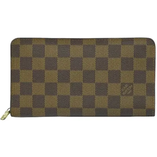 Pre-owned Canvas wallets , female, Sizes: ONE SIZE - Louis Vuitton Vintage - Modalova