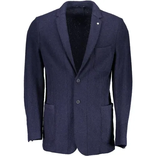 Blazers, male, , Size: S Stylish and Functional Mens Jacket Coat - Gant - Modalova