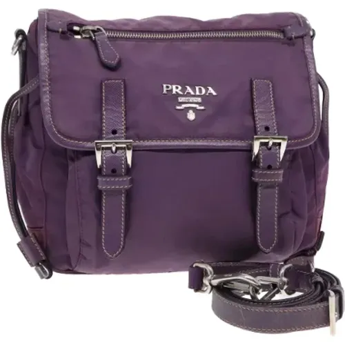 Pre-owned Cross Body Bags, female, , Size: ONE SIZE Pre-owned Nylon prada-bags - Prada Vintage - Modalova