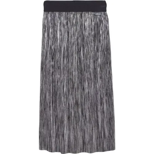 Long Pleated Women Skirt , female, Sizes: M - Gaëlle Paris - Modalova