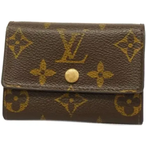Pre-owned Canvas wallets , unisex, Sizes: ONE SIZE - Louis Vuitton Vintage - Modalova
