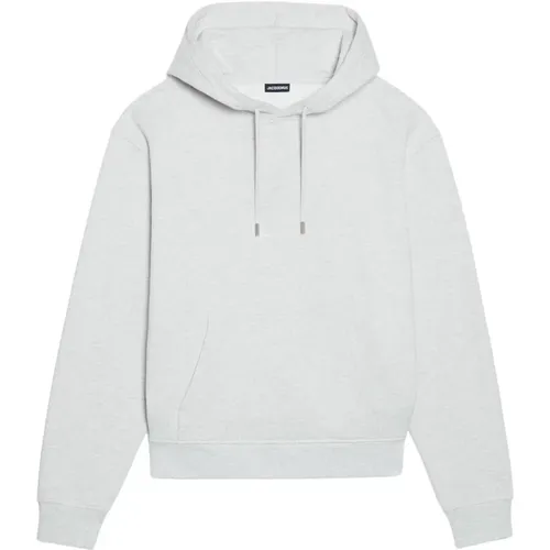 Grauer Bestickter Hoodie Jacquemus - Jacquemus - Modalova