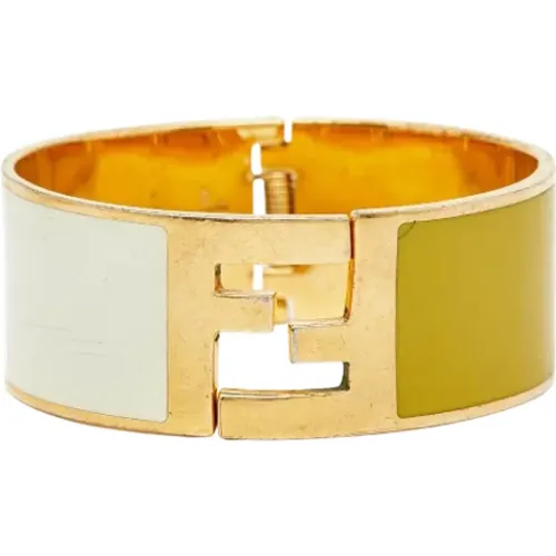 Pre-owned Jewellery, female, , Size: ONE SIZE Pre-owned Fabric bracelets - Fendi Vintage - Modalova