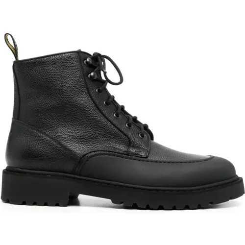 Men's Shoes Ankle Boots Nero Noos , male, Sizes: 6 UK, 11 UK, 8 UK - Doucal's - Modalova