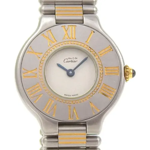 Pre-owned Watches, female, , Size: ONE SIZE Pre-owned Metal watches - Cartier Vintage - Modalova