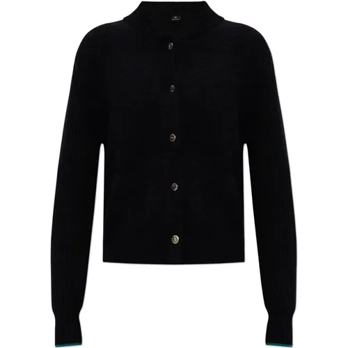 Snap Button Cardigan , Damen, Größe: M - PS By Paul Smith - Modalova