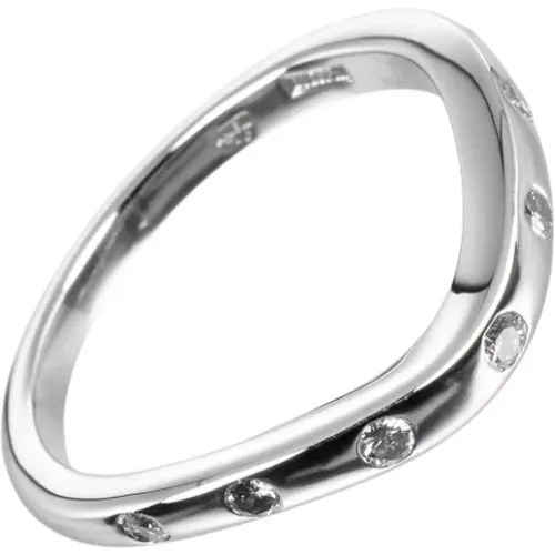 Pre-owned Jewellery, female, , Size: ONE SIZE Pre-owned Platinum rings - Bvlgari Vintage - Modalova