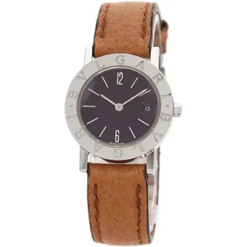 Pre-owned Watches, female, , Size: ONE SIZE Pre-owned Stainless Steel watches - Bvlgari Vintage - Modalova