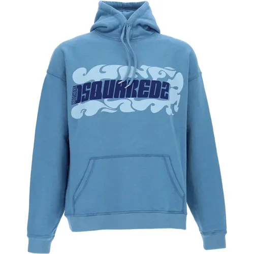 Logo-Print Kapuzenpullover - Dsquared2 - Modalova