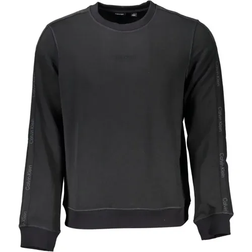 Sporty Round Neck Sweatshirt , male, Sizes: M, XL, 2XL - Calvin Klein - Modalova