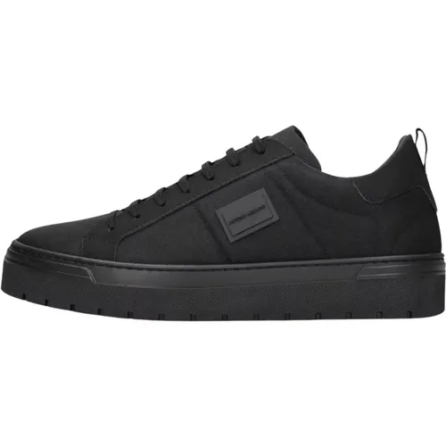 Schwarze Low Top Sneakers Mmfw01703 , Herren, Größe: 43 EU - Antony Morato - Modalova