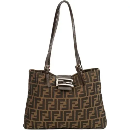 Pre-owned Canvas fendi-bags , female, Sizes: ONE SIZE - Fendi Vintage - Modalova