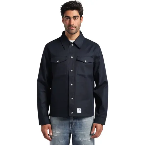 Broz Shirt Jacket , male, Sizes: L - Department Five - Modalova