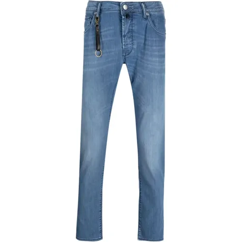 Slim-fit Jeans , Herren, Größe: W33 - Incotex - Modalova