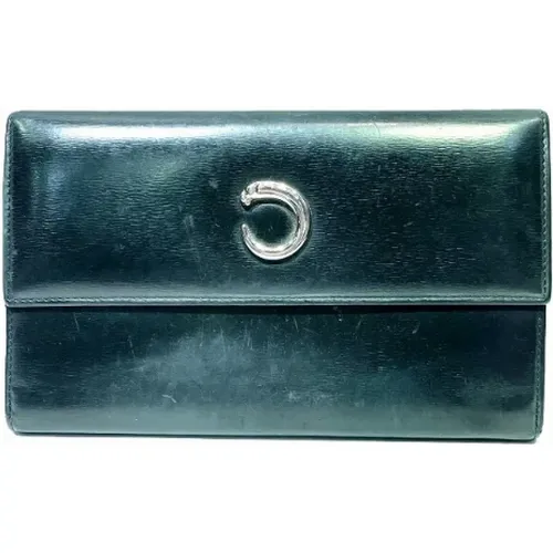 Pre-owned Wallets, male, , Size: ONE SIZE Pre-owned Leather wallets - Cartier Vintage - Modalova