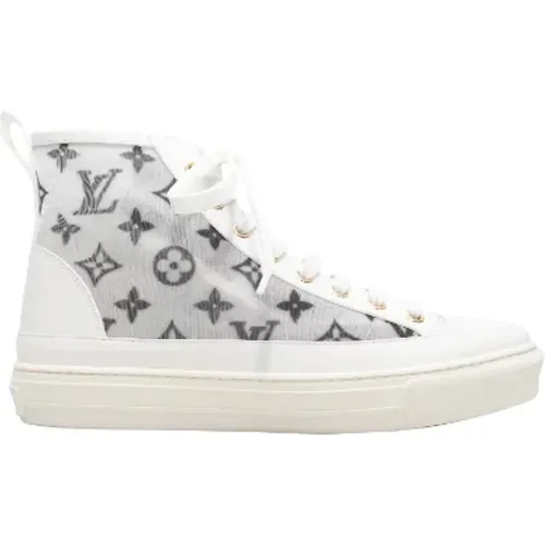 Pre-owned Sneakers, female, , Size: 8 US Pre-owned Canvas sneakers - Louis Vuitton Vintage - Modalova