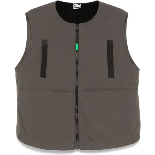 Vests, male, , Size: S Padded Vest with Contemporary Design - Gr10K - Modalova