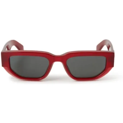 Stilvolle Acetat Sonnenbrille,Unisex Sonnenbrille Oeri115 GREELEY,Stilvolle Sonnenbrille - Off White - Modalova