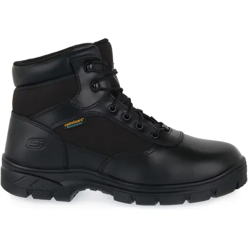 Lace-up Boots , male, Sizes: 10 UK, 8 UK, 9 UK, 11 UK, 12 UK, 7 UK - Skechers - Modalova