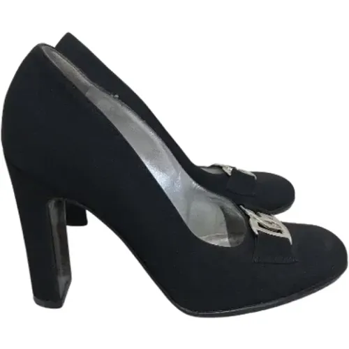 Pre-owned Pumps, female, , Size: 5 US Pre-owned Canvas heels - Dolce & Gabbana Pre-owned - Modalova