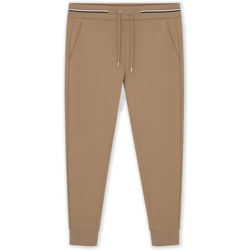 Lamont Stone Cotton Blend Joggers , male, Sizes: S - Hugo Boss - Modalova