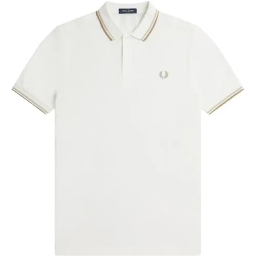 Polo Shirts, male, , Size: XL Contrast Stripes Polo Shirt - Fred Perry - Modalova