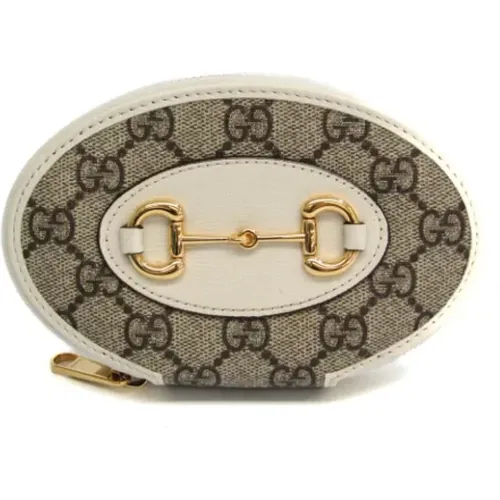 Pre-owned Wallets, female, , Size: ONE SIZE Pre-owned Canvas wallets - Gucci Vintage - Modalova