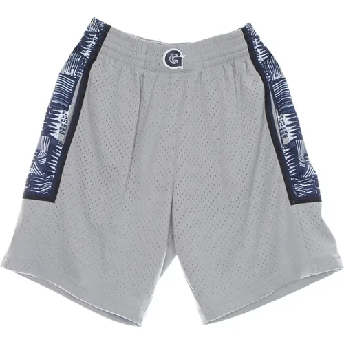 Sportswear, male, , Size: XL Georgetown Hoyas Basketball Shorts - Mitchell & Ness - Modalova