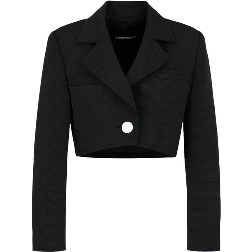 Jackets , Damen, Größe: L - Emporio Armani - Modalova