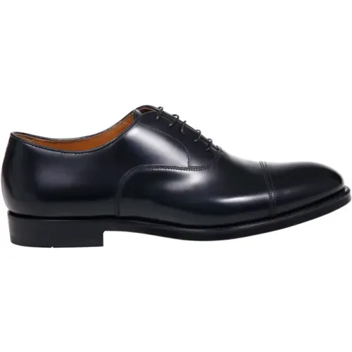 Klassische Nero Oxford Loafer Schuhe , Herren, Größe: 45 EU - Doucal's - Modalova