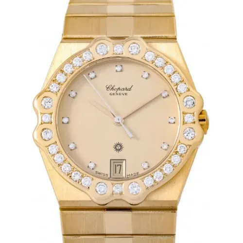 Pre-owned Watches, female, , Size: ONE SIZE Pre-owned Gold watches - Chopard Pre-owned - Modalova