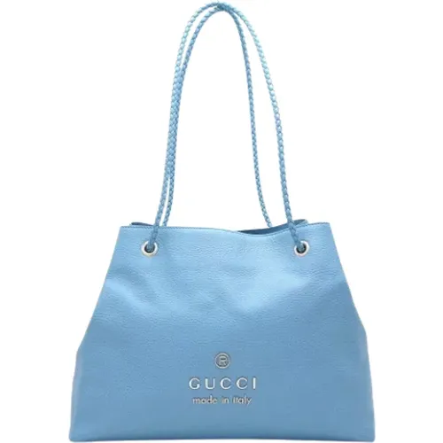 Pre-owned Tote Bags, female, , Size: ONE SIZE Pre-owned Leather totes - Gucci Vintage - Modalova