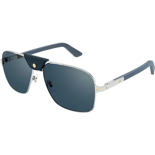 Sunglasses, unisex, , Size: ONE SIZE Stylish Sunglasses for Fashionable Look - Cartier - Modalova