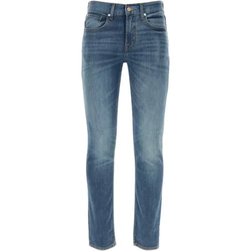 Slim-fit Jeans , Herren, Größe: W31 - 7 For All Mankind - Modalova