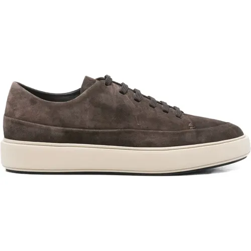 Sneakers, male, , Size: 8 US Release 001 Suede Sneakers - Officine Creative - Modalova