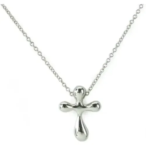 Pre-owned Jewellery, female, , Size: ONE SIZE Pre-owned Metal necklaces - Tiffany & Co. Pre-owned - Modalova