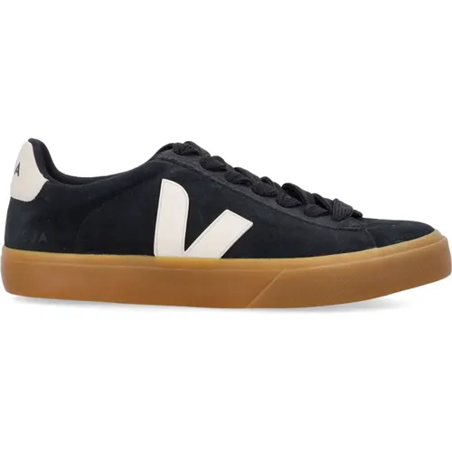 Schwarze Campo Bold Sneakers , unisex, Größe: 40 EU - Veja - Modalova