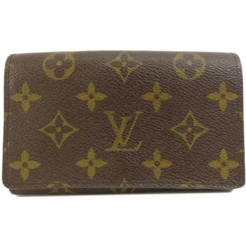 Pre-owned Canvas wallets , female, Sizes: ONE SIZE - Louis Vuitton Vintage - Modalova